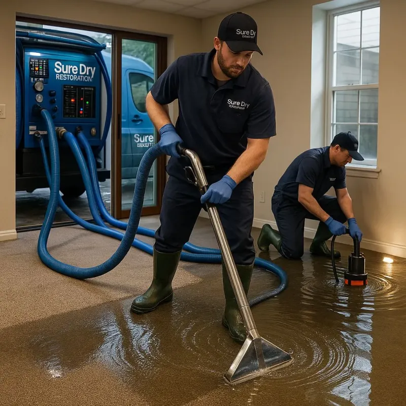Water Extraction and Removal process in Foster, RI